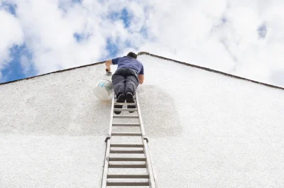 Peinture extérieure à Sampzon — façades et ravalement